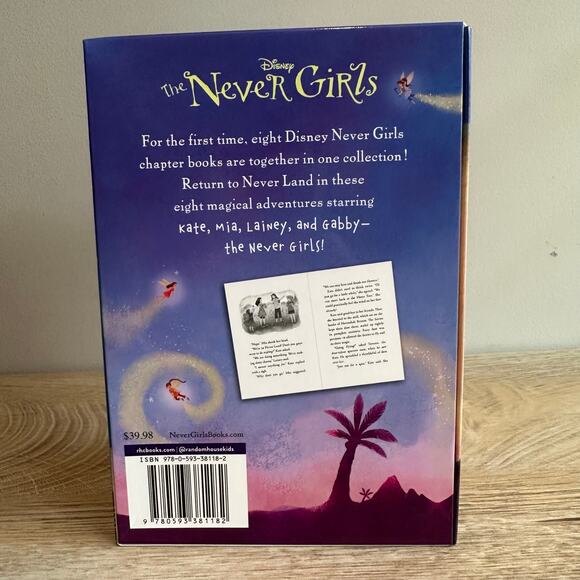 Disney The Never Girls Box Book Set Books 1-8 - Picture 5 of 5
